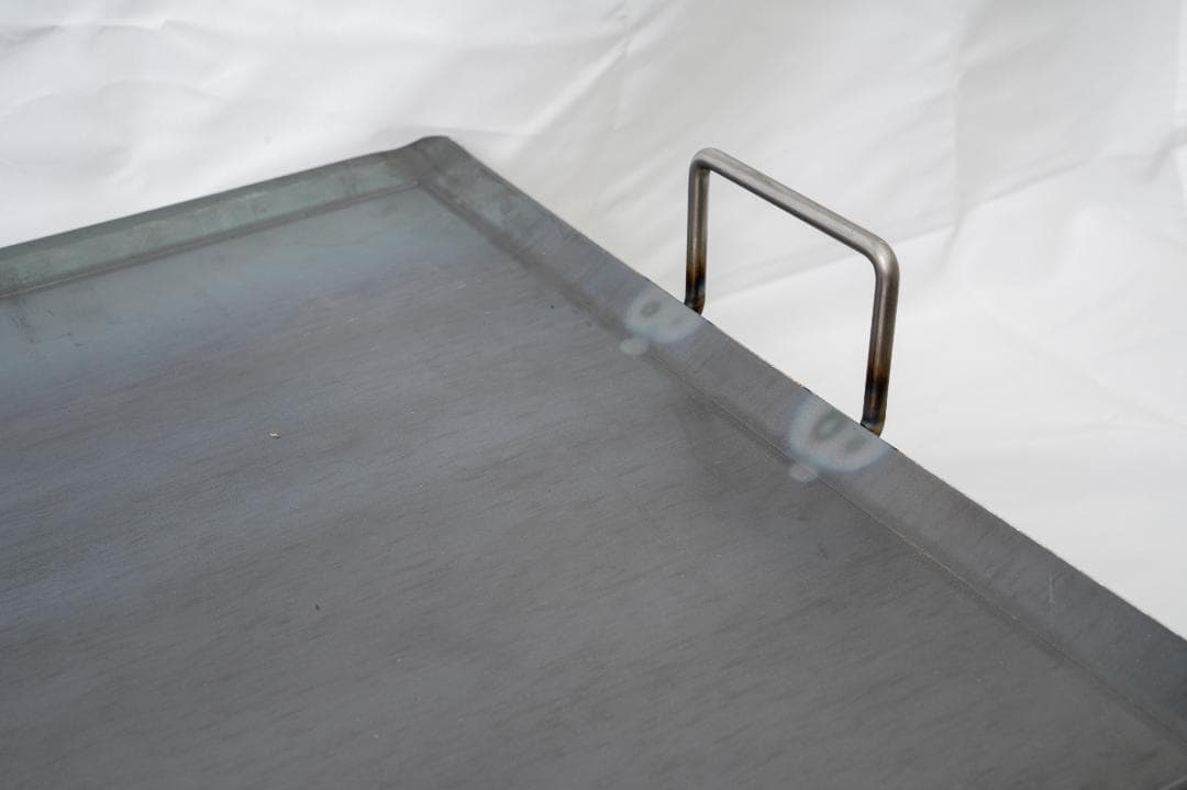 未使用品 便利な取手付 鉄板焼き グリラー お好み広島焼きそば ガスグリドル