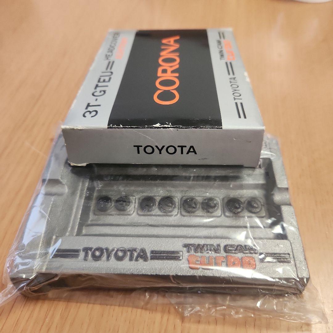 【未使用品】旧車トヨタ純正ノベルティ ヘッドカバー 灰皿 小物入れ