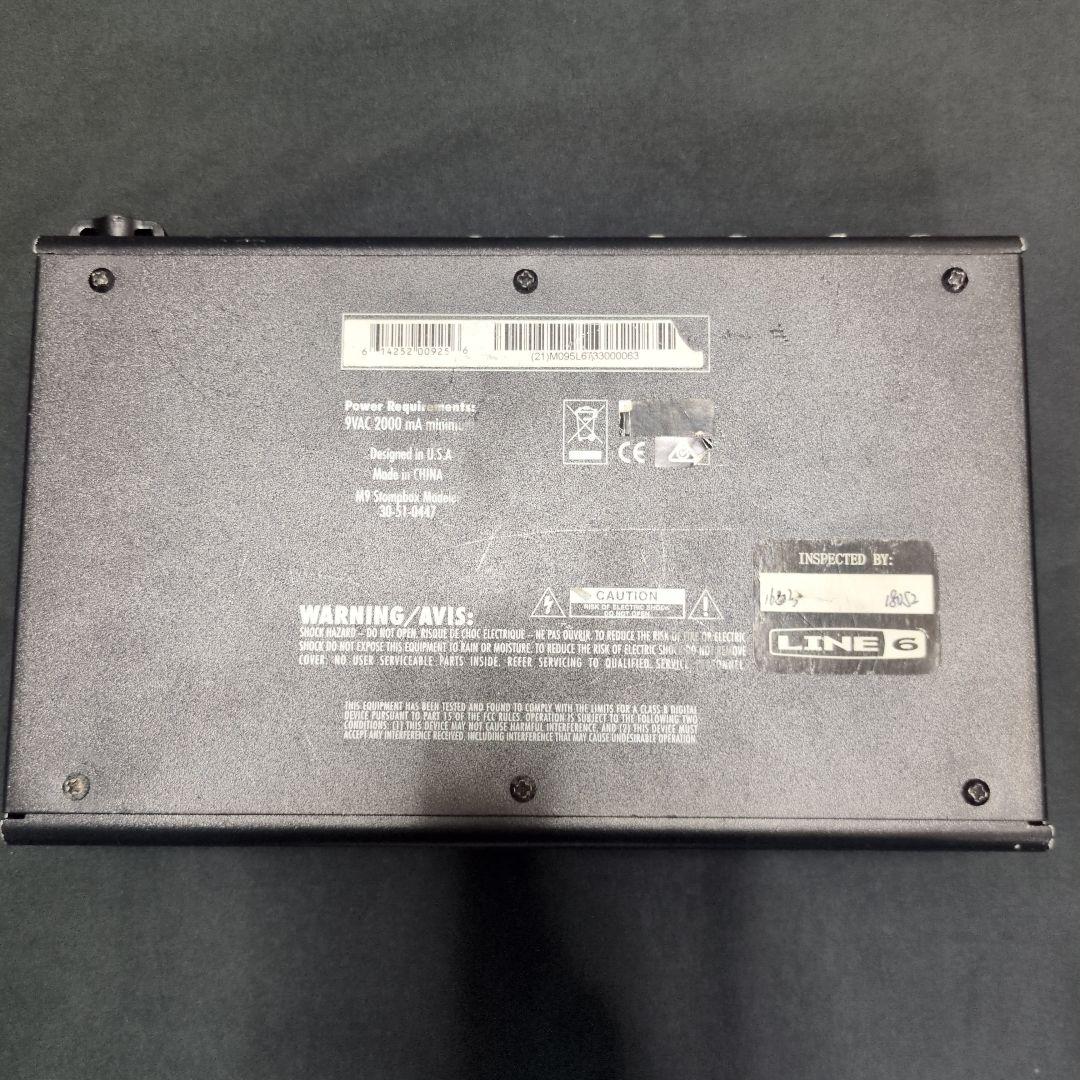 LINE6 M9 Stompbox Modeler（ジャンク品）