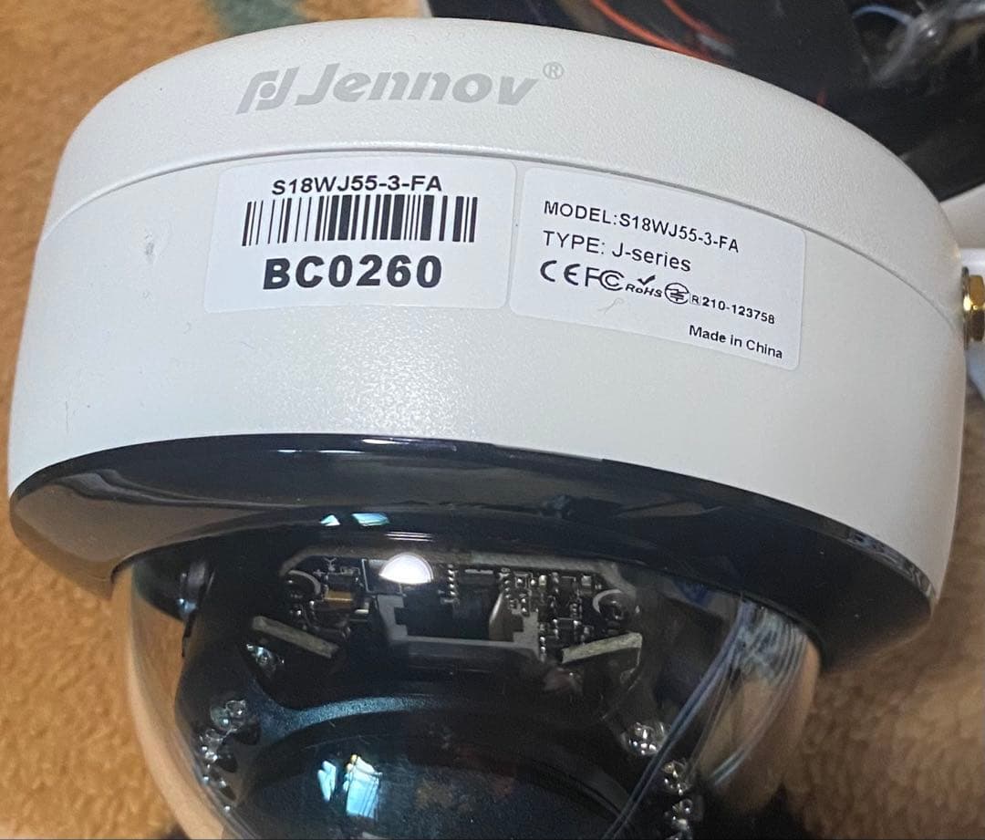 Jennov 防犯カメラ Jシリーズ 2個