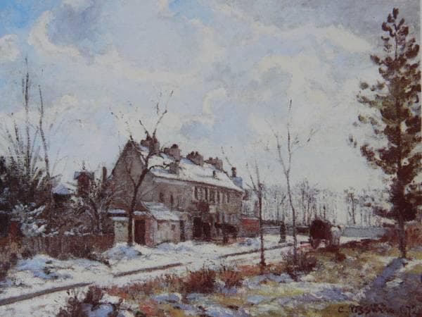 カミーユ・ピサロ、海外版超希少レゾネ、新品額装付