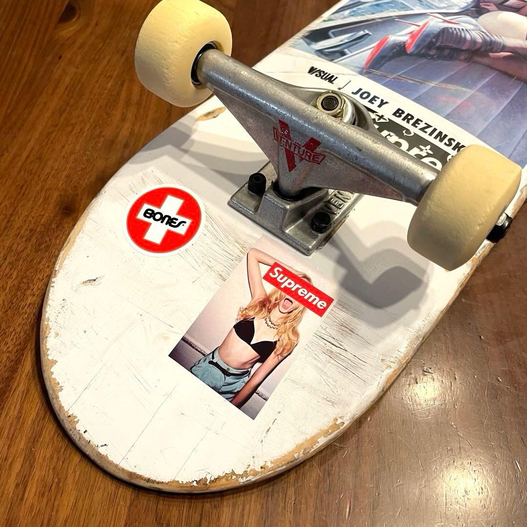 VISUAL スケートボード　スケボー　コンプリート　ベンチャートラック