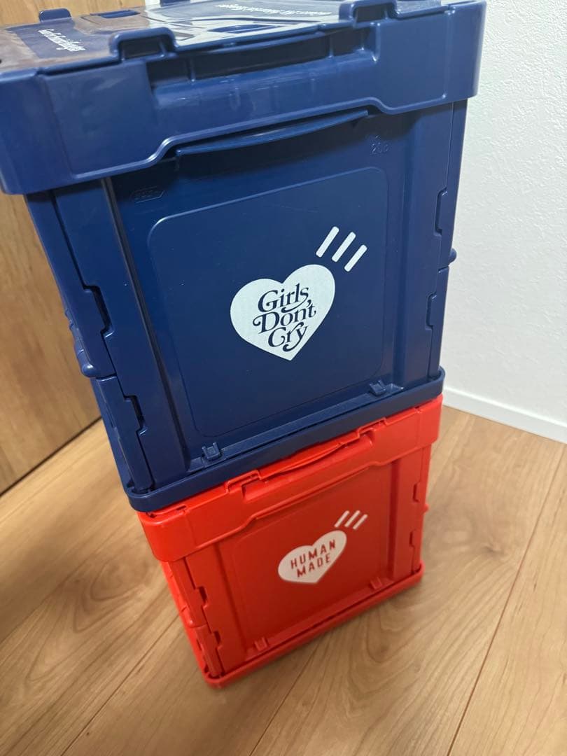 HUMAN MADE Girls DoN'T Cry 20 Lコンテナ2個セット