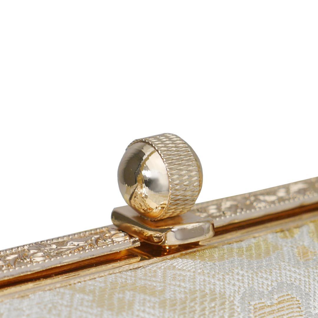 和装 草履バッグセット フォーマル 帯地 結婚式 留袖 uzouri40-G