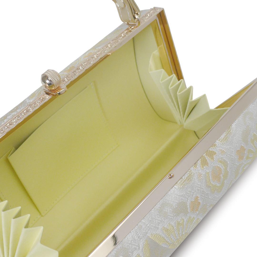 和装 草履バッグセット フォーマル 帯地 結婚式 留袖 uzouri40-G