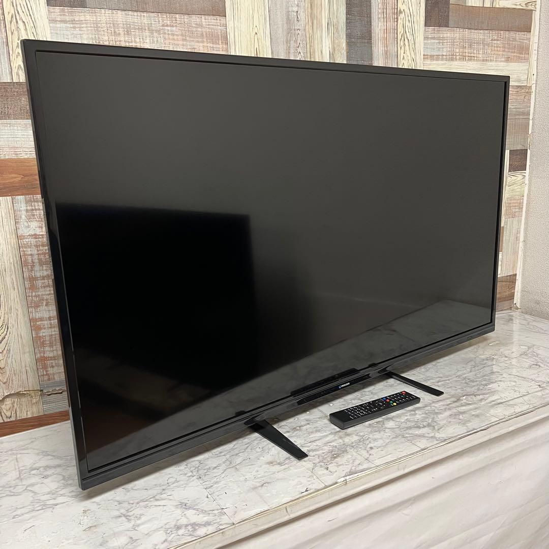 即日受渡❣️全国送料込マクスゼン50型4K液晶テレビ外付HDD対応新品リモコン付