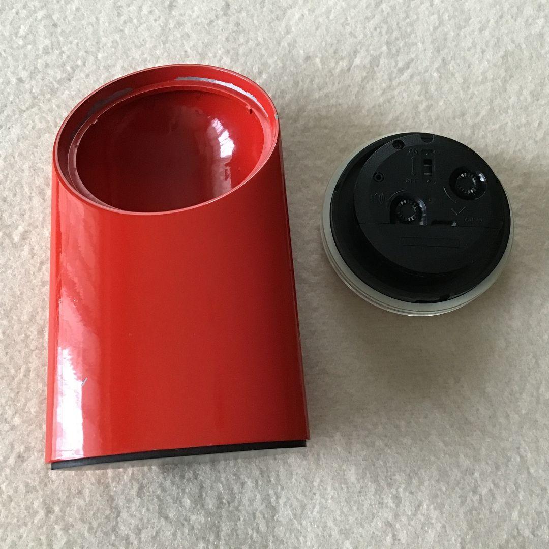 Artemide Tantalo 赤色 置時計