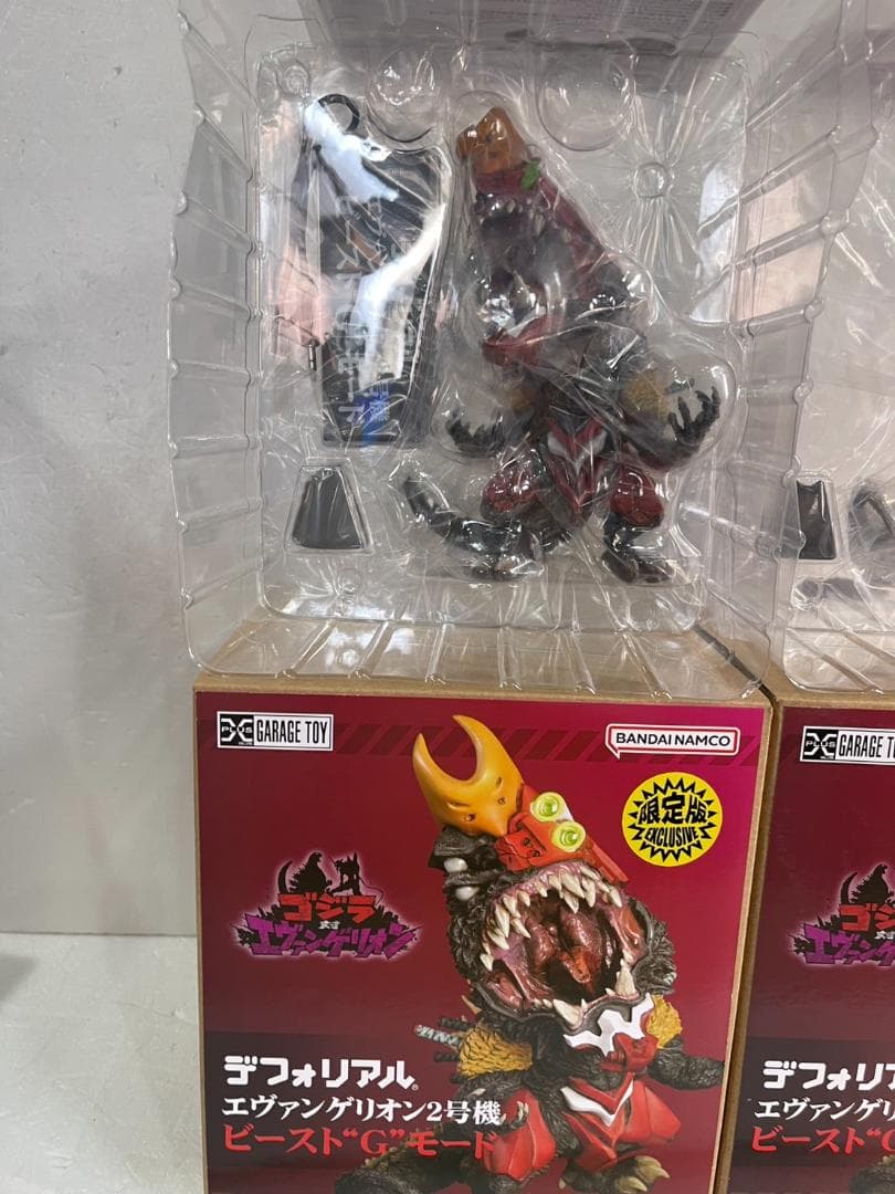 デフォリアル エヴァンゲリオン2号機ビースト\"G\"モード 限定版＆通常版 セット