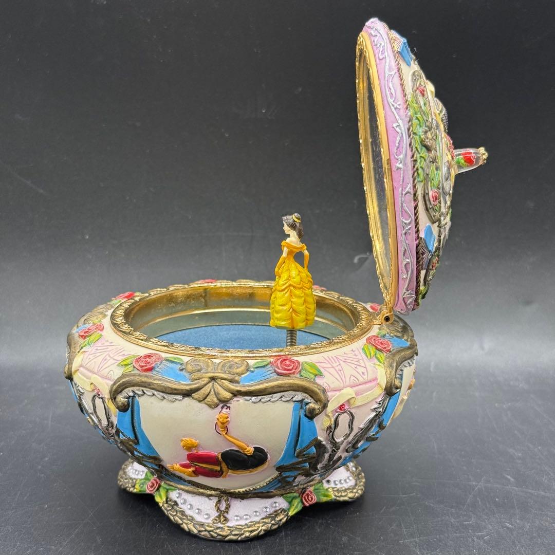 ディズニー 美女と野獣 ベル オルゴール 小物入れ DISNEY