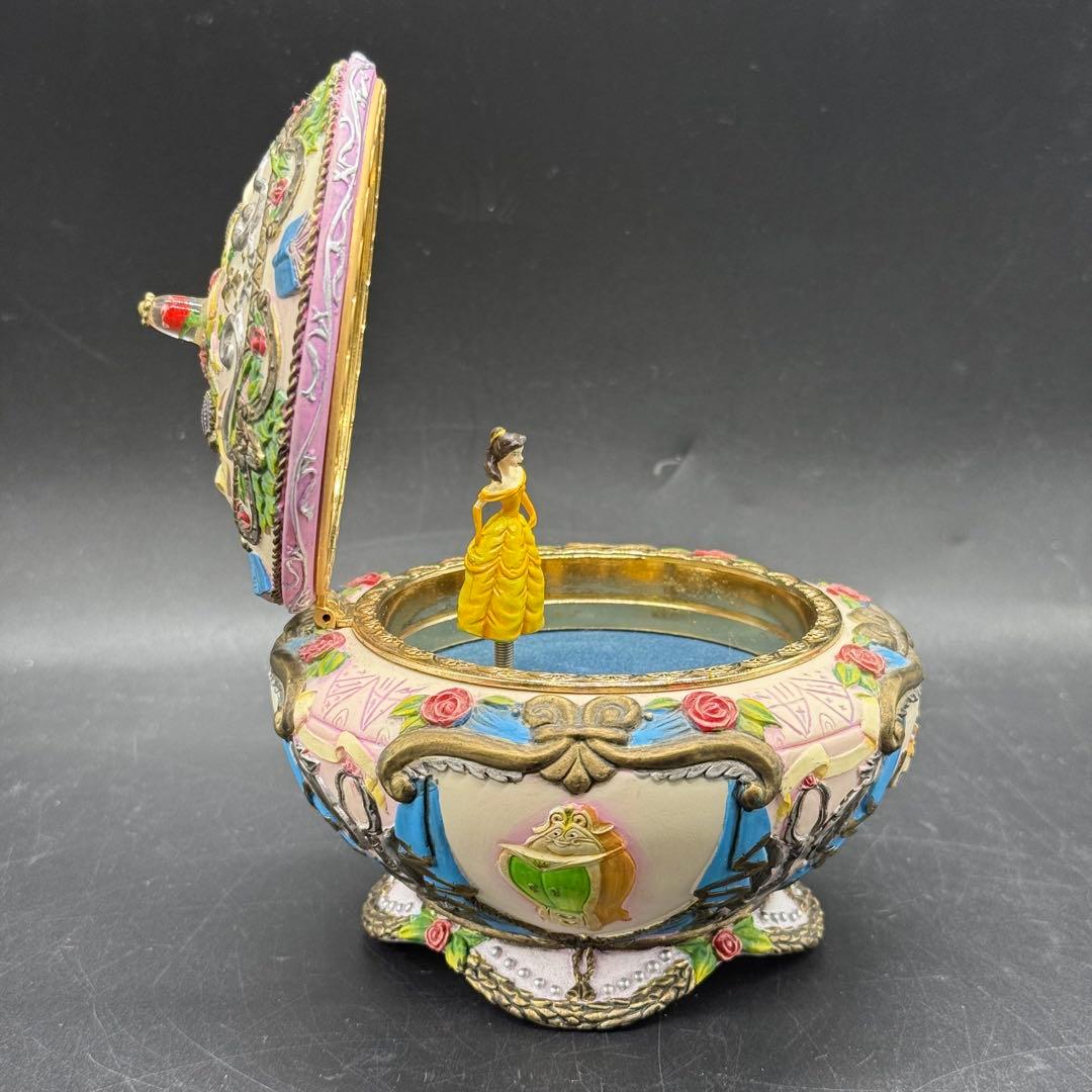 ディズニー 美女と野獣 ベル オルゴール 小物入れ DISNEY