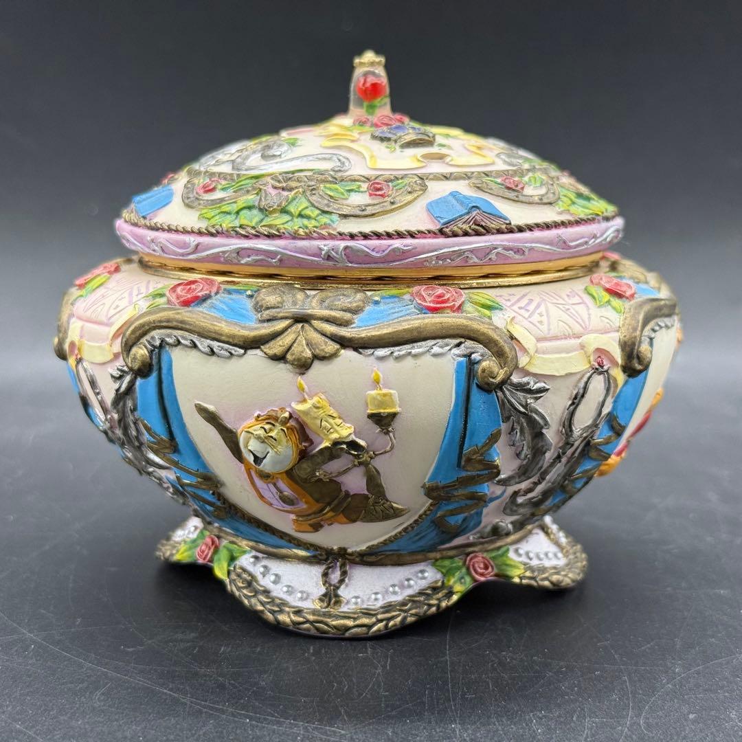 ディズニー 美女と野獣 ベル オルゴール 小物入れ DISNEY