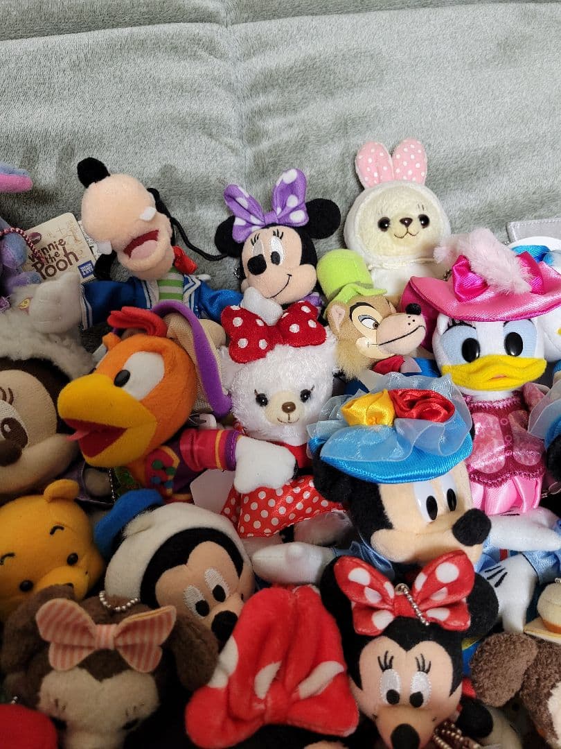 ディズニー ぬいぐるみ マスコット キーホルダー 大量 100点　まとめ売り
