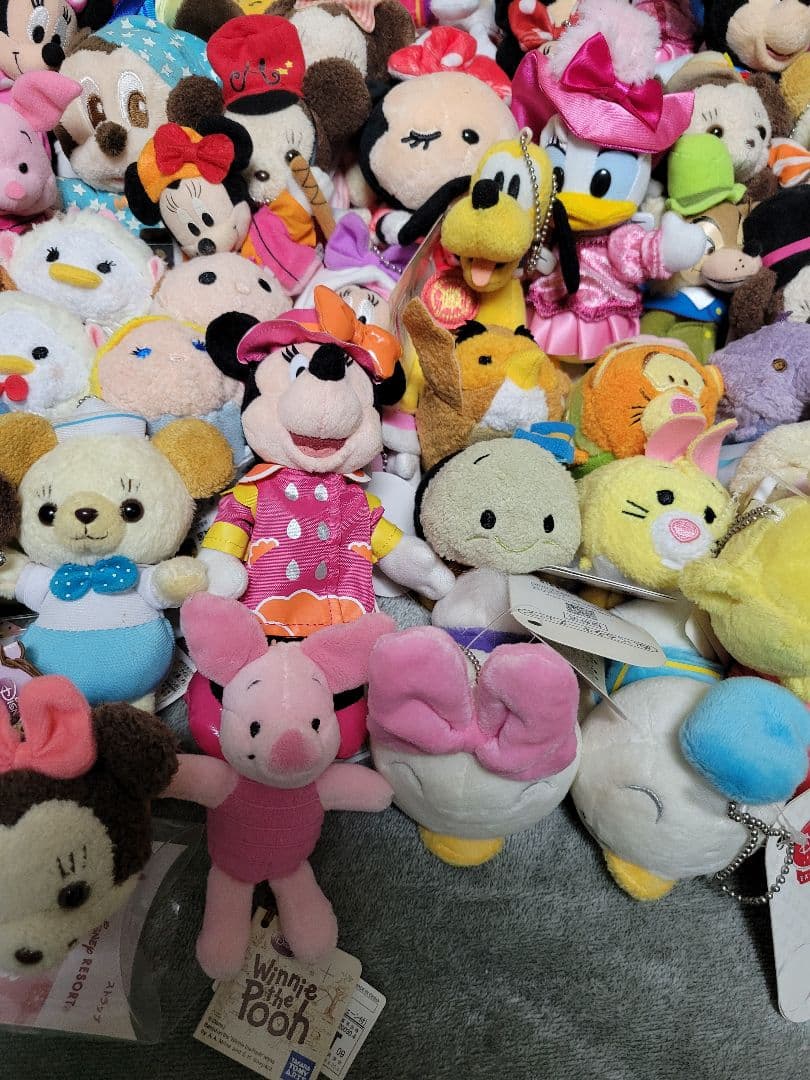 ディズニー ぬいぐるみ マスコット キーホルダー 大量 100点　まとめ売り