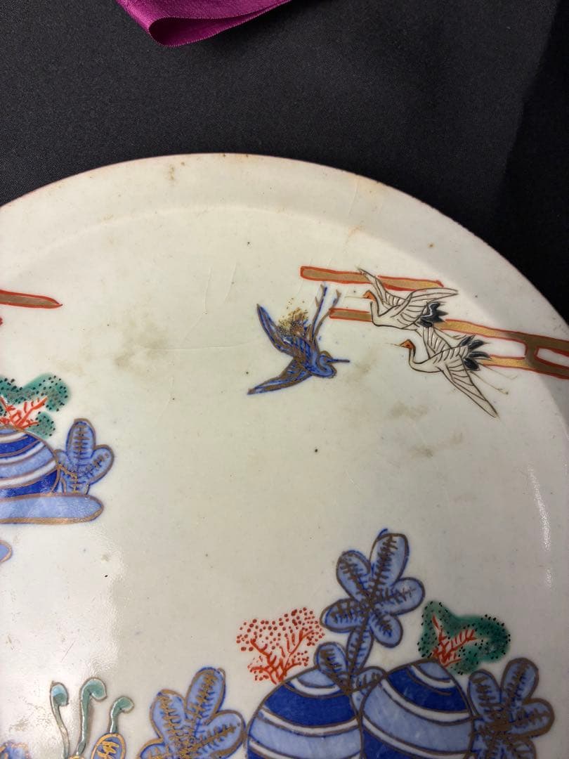 伊万里焼 金襴手 皿