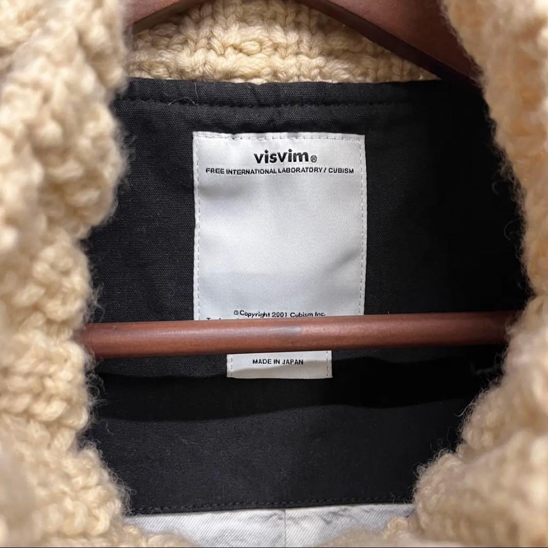 専用 visvim/REDWOOD KNIT COLLAR JKT/ジャケット