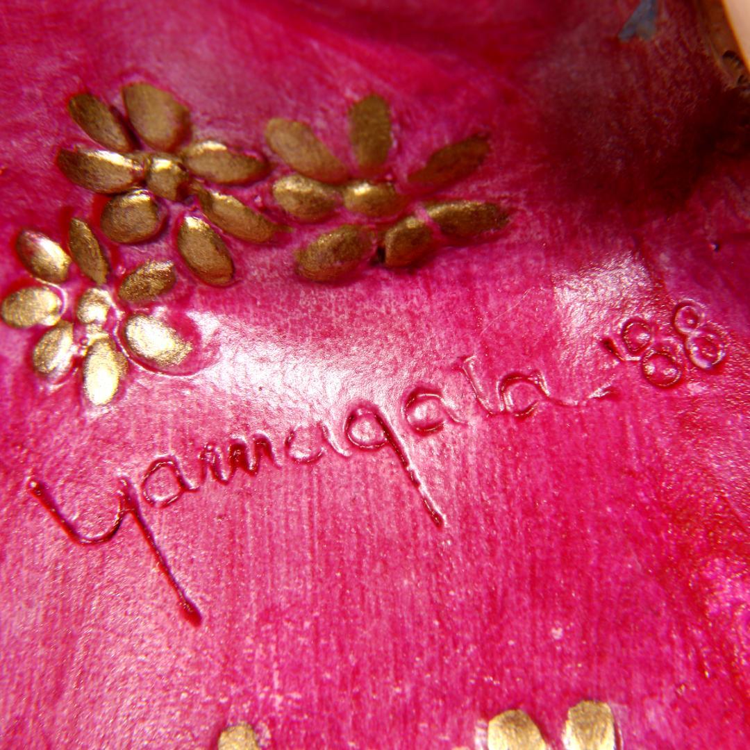 ★超レア！ヒロ・ヤマガタ ブロンズ像 『春風』薔薇の花束とパリジェンヌ1988