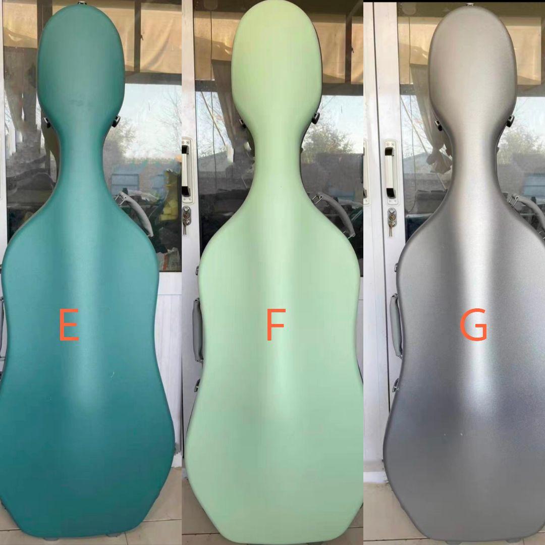 3.1kg!シリーズ登場！超軽量新品高級チェロケース 多色入 領収書可！