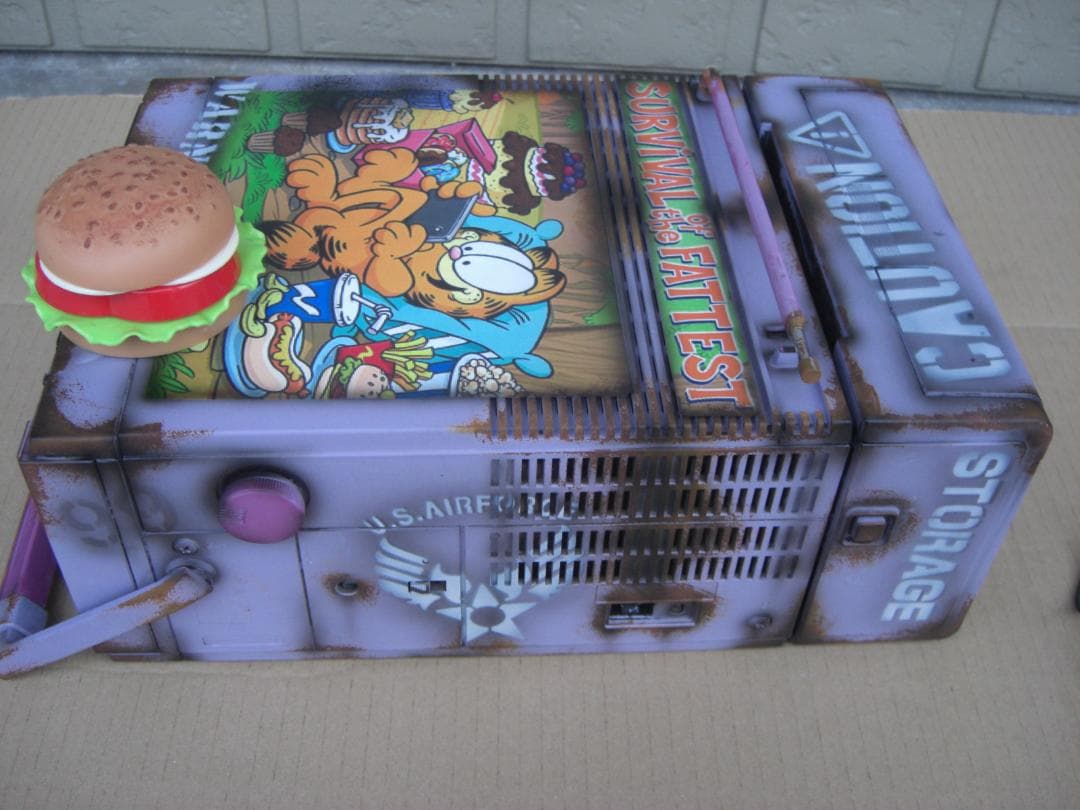 ナショナルパナカラ― レトロ感 リメイクカスタム ポータブルTV ゲーム 昭和