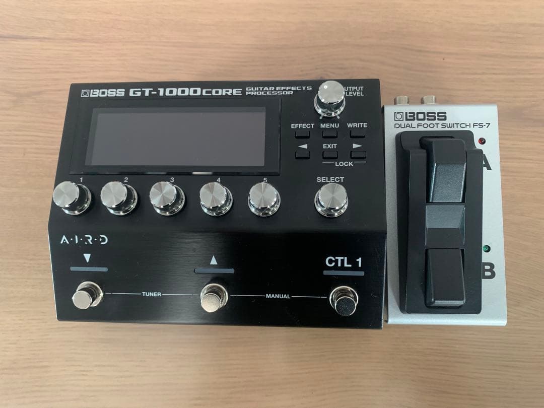 BOSS GT-1000 core BOSS FS-7セット