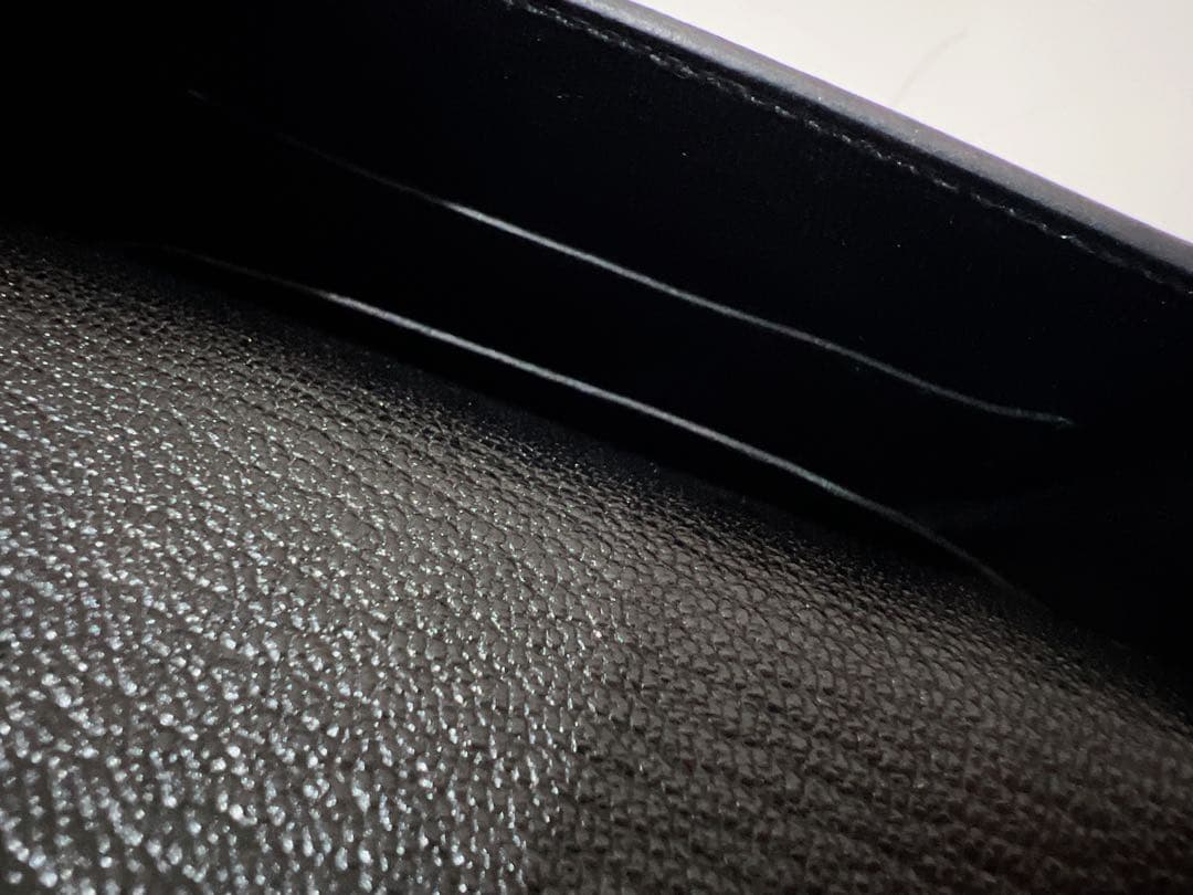 エルメス HERMES ルリ スリム 黒 パーマブラス