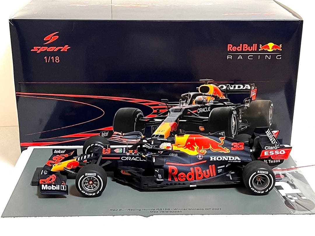 スパーク　ホンダ　レッドブルレーシング　ミニカー
