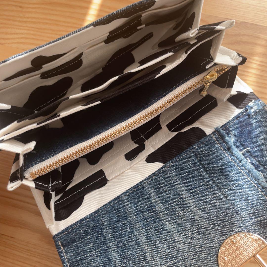 デニムリメイク 長財布 ウォレット