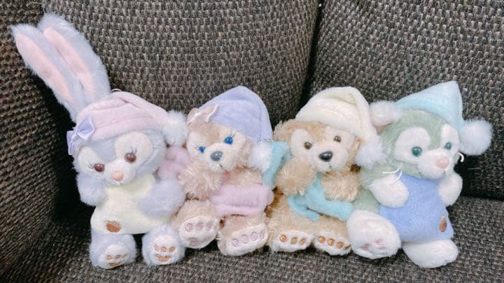 ダッフィー　シェリーメイ　ジェラトーニ　ステラルー　ストラップ