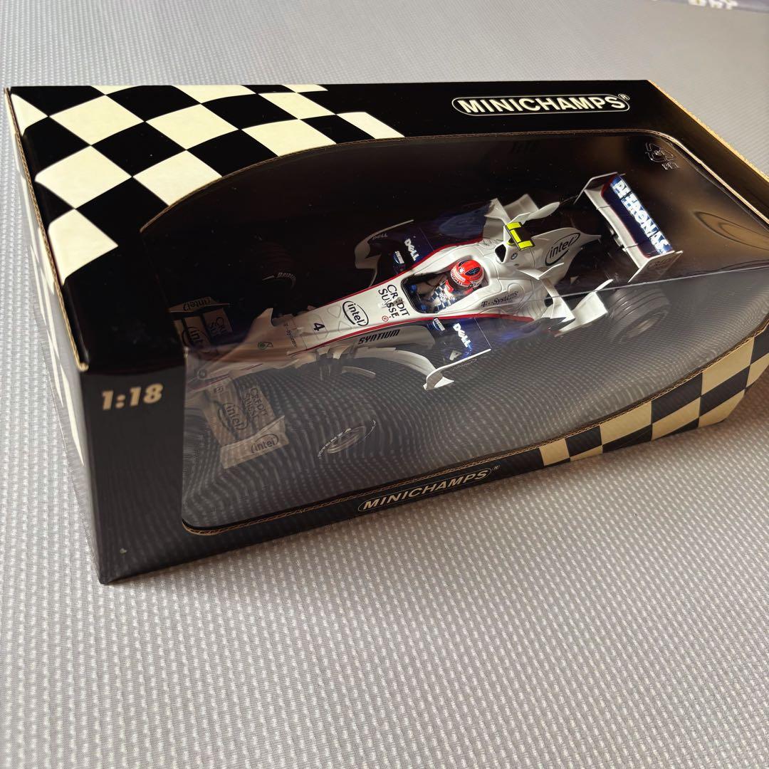 ミニチャンプス BMW SAUBER F1.08 1/18 R.KUBICA