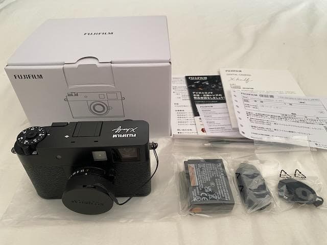 p*u様 【保証書あり、20枚ほどの試し撮り程度】fujifilm x half