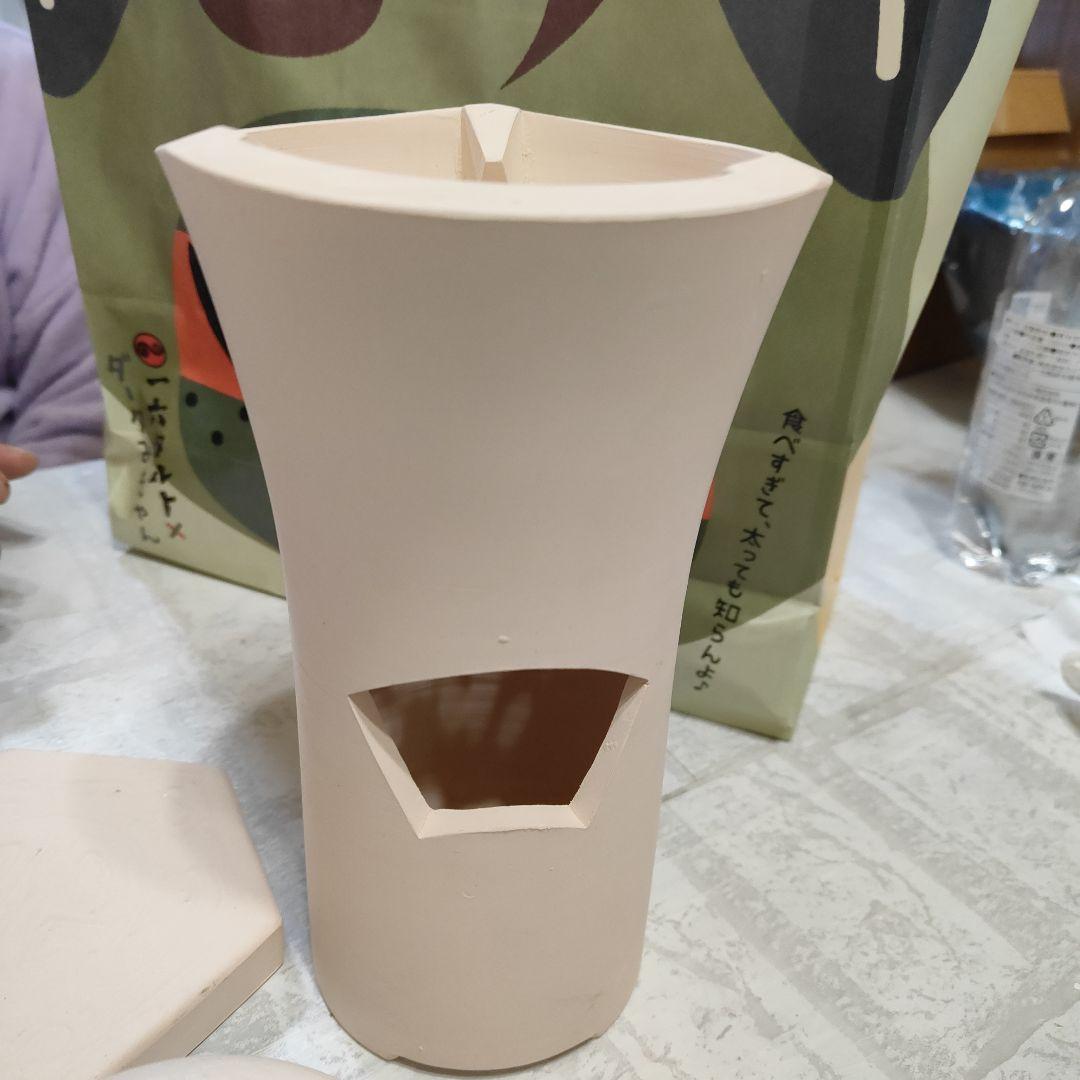 茶道具　涼炉　中村陶六作