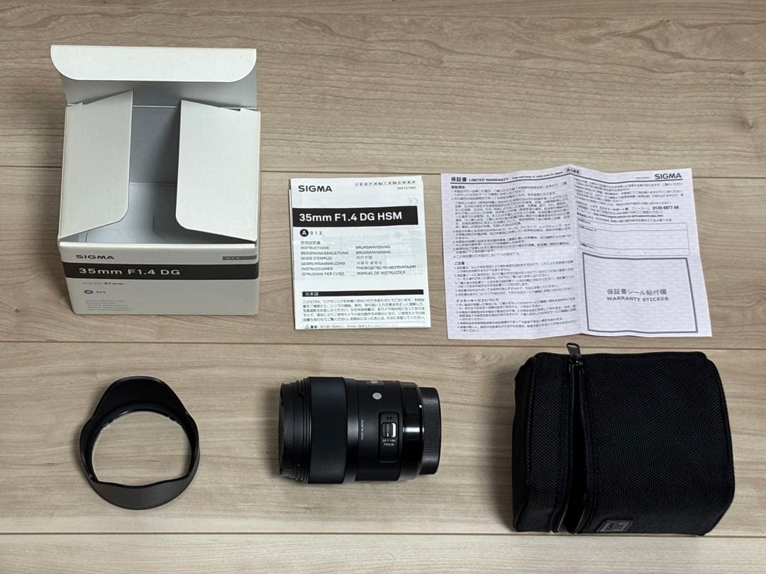【美品】SIGMA 35mm F1.4 DG DN Canon EFマウント