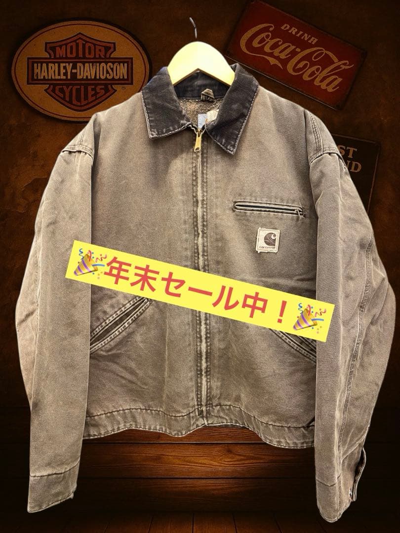 【こちらは最終値下げ！】USA製 carhartt 90'sデトロイトジャケット