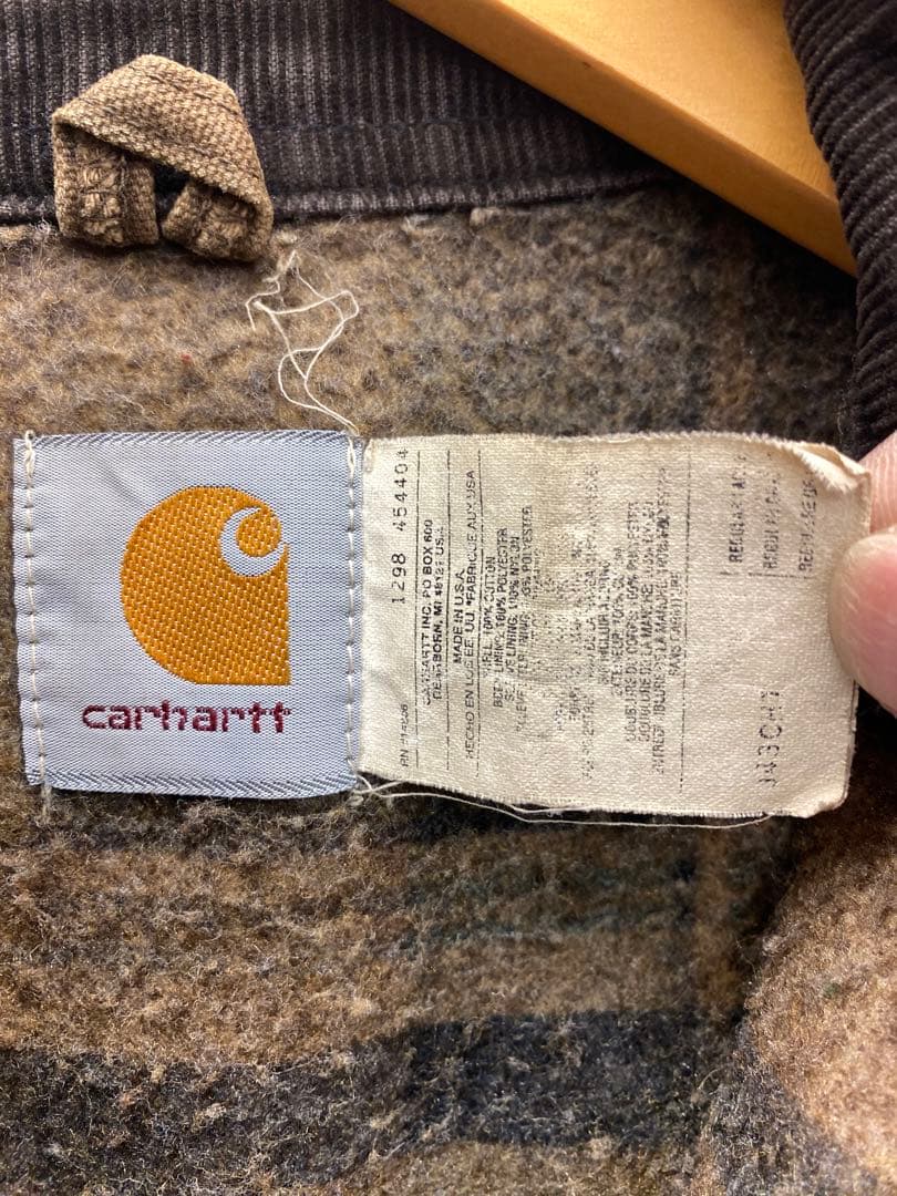 【こちらは最終値下げ！】USA製 carhartt 90'sデトロイトジャケット