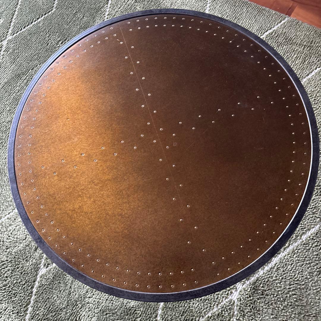 クラッシュゲート　エルマ　サイドテーブル 60cm 真鍮