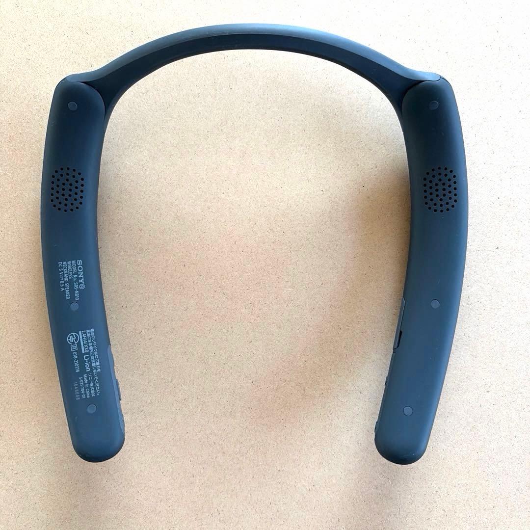 【美品】SONY NB10 ネックバンドスピーカー チャコールグレー ソニー
