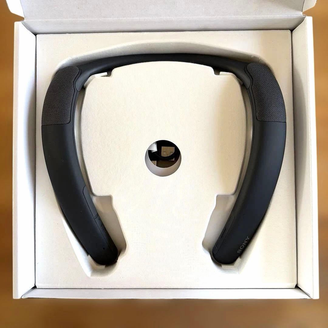 【美品】SONY NB10 ネックバンドスピーカー チャコールグレー ソニー