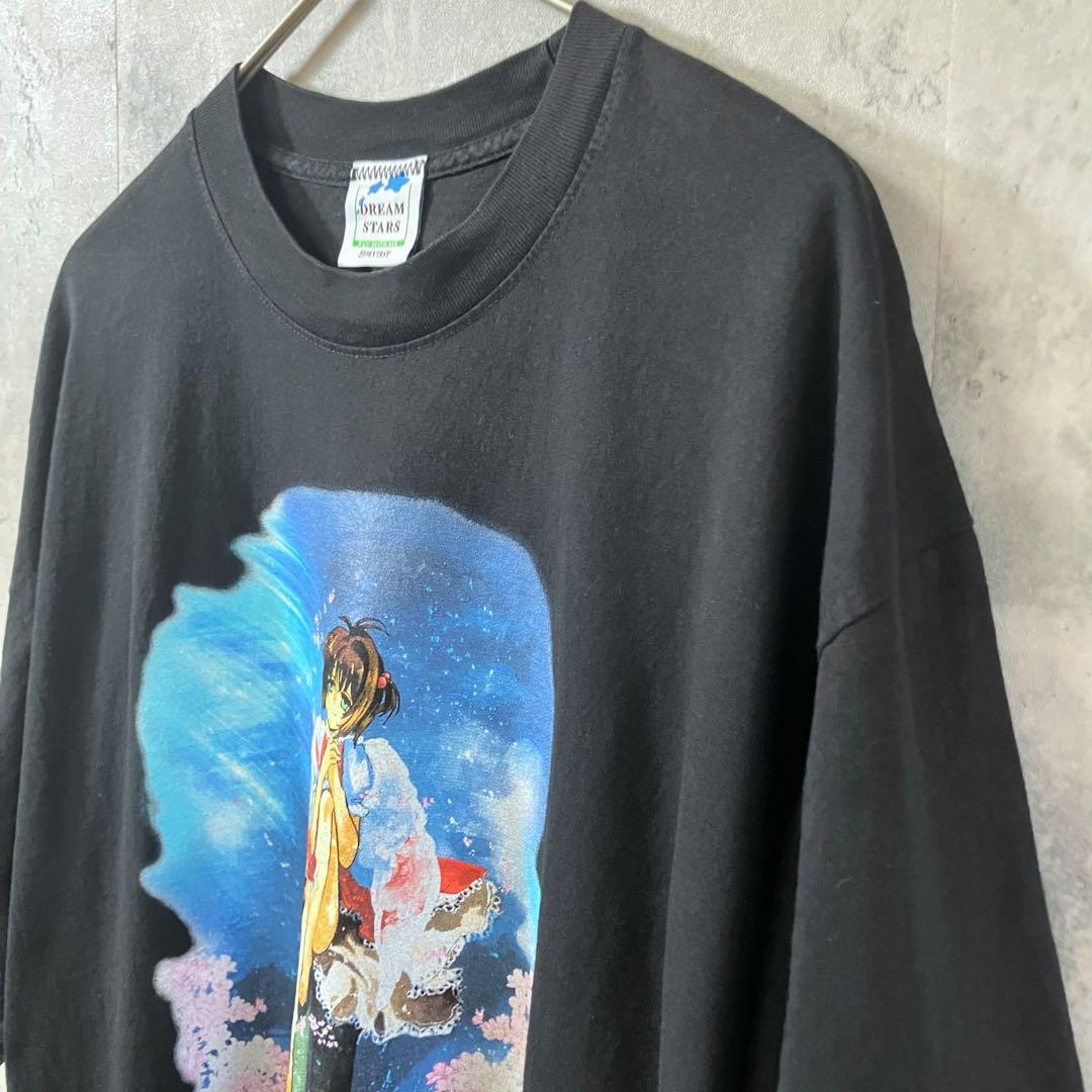 【L】カードキャプターさくら アニメ Tシャツ 古着