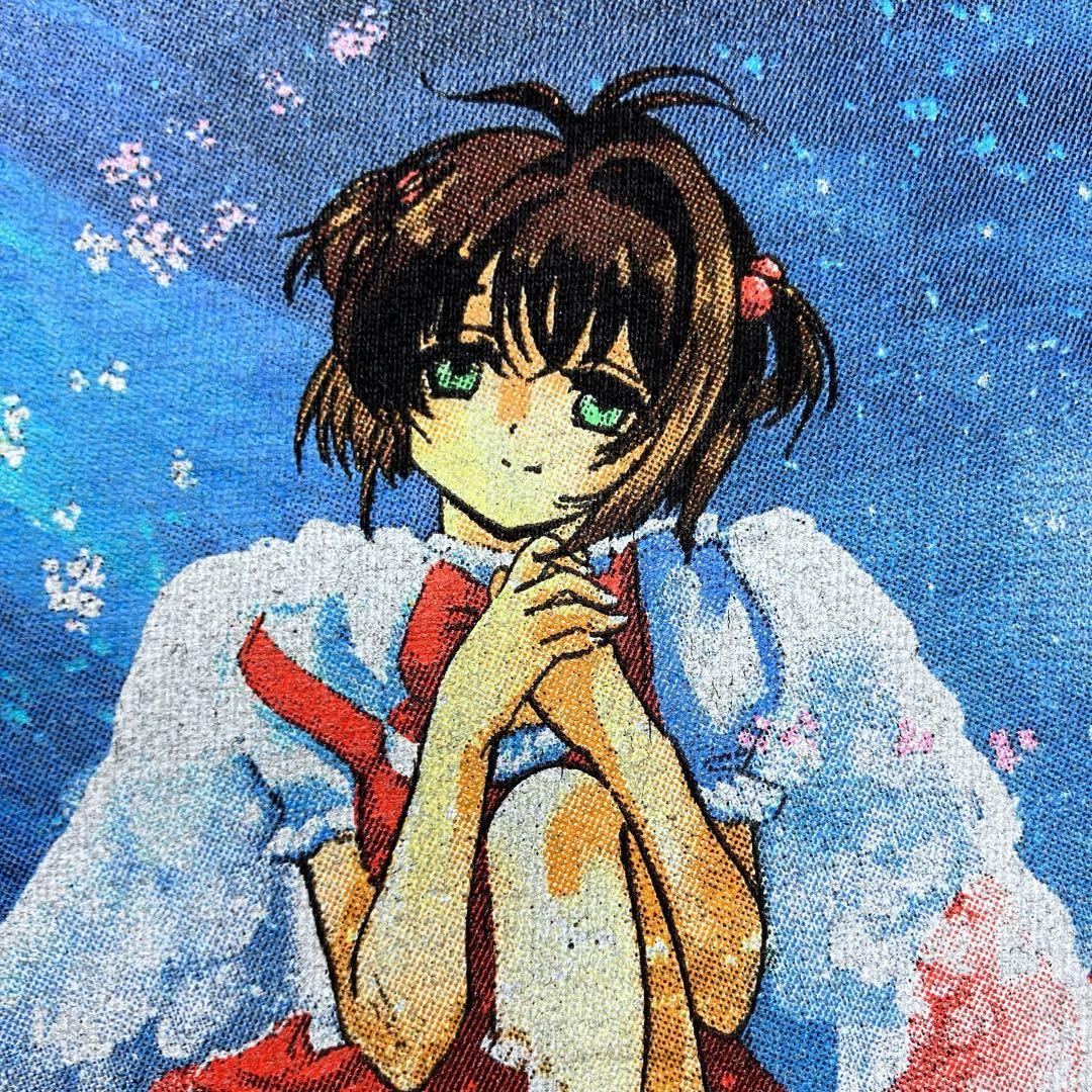 【L】カードキャプターさくら アニメ Tシャツ 古着
