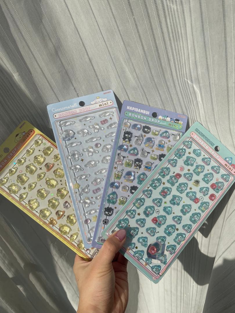 サンリオ　ボンボンドロップシール正規品コンプリートセット　即日発送