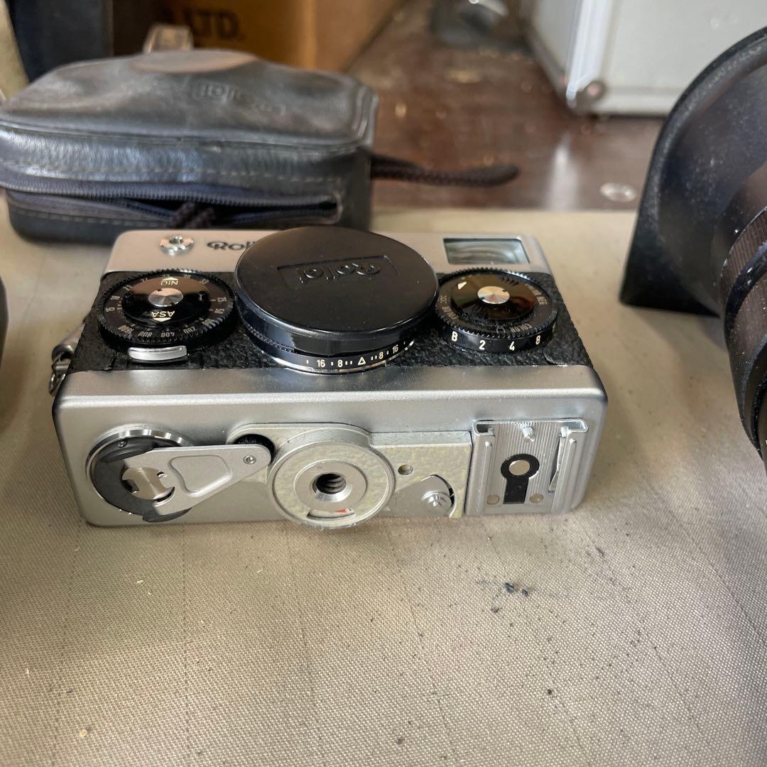 Rollei 35 フィルムカメラ + Tele-Tessar 4/135