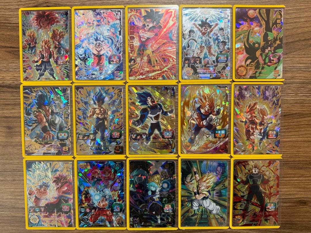 スーパードラゴンボールヒーローズ 【UR 8種&SEC 7種】15枚まとめ売り