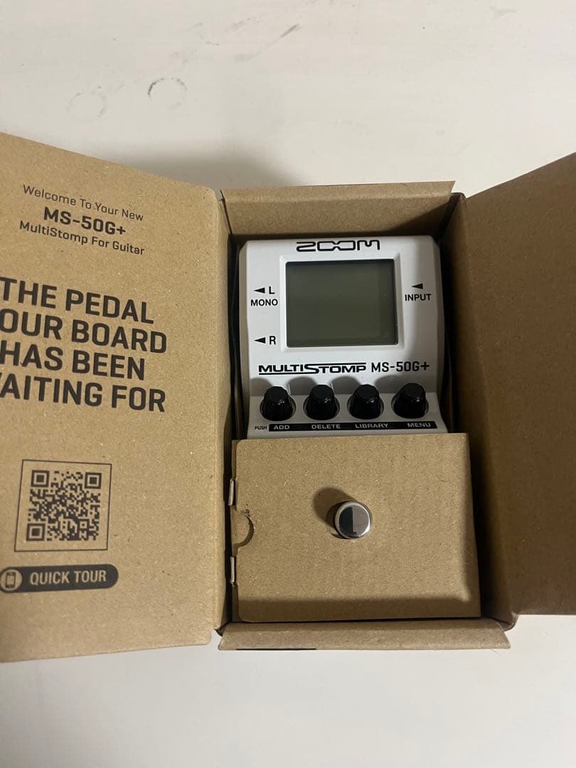 ZOOM MS-50G+ マルチエフェクター　ほとんど新品に近い！最終価格