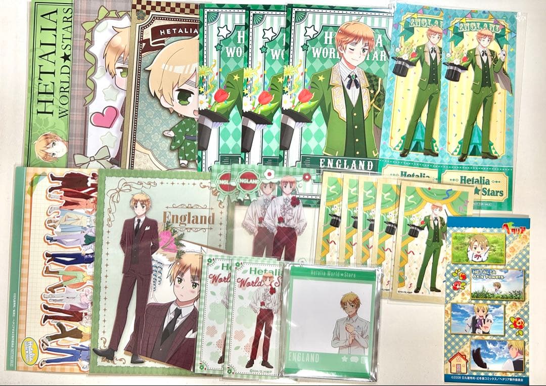 ヘタリア　イギリス　缶バッジ　メディコス　ドールテイラー　ぬいぐるみ　まとめ売り