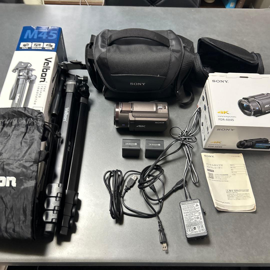 SONY 4K ビデオカメラ ZEISSレンズ