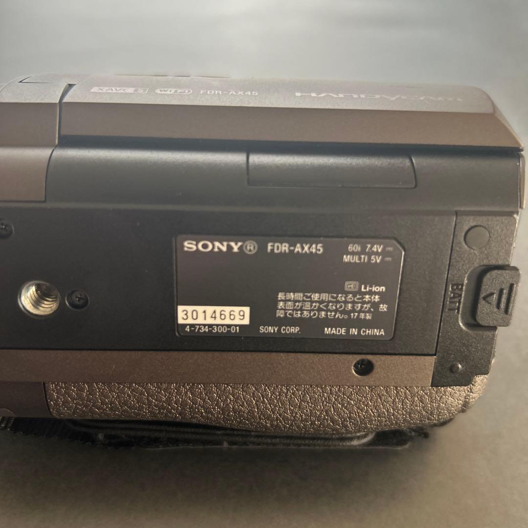 SONY 4K ビデオカメラ ZEISSレンズ