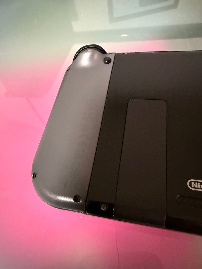 ら*ず様 Switch本体＋SDカード&純正ケース&ハンドル&買い替え左ジョイコ