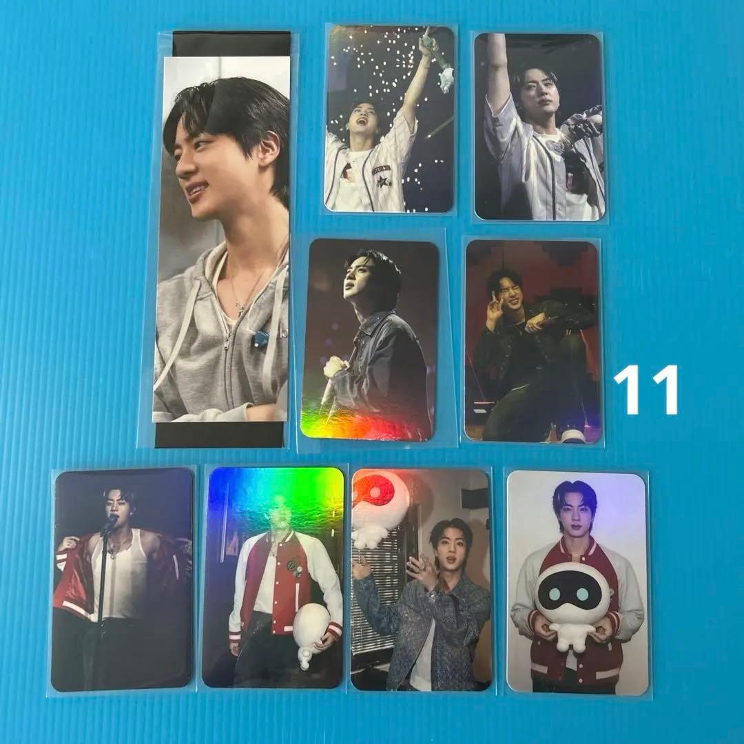 BTS JIN アクリルフォトアルバムキーホルダー2点