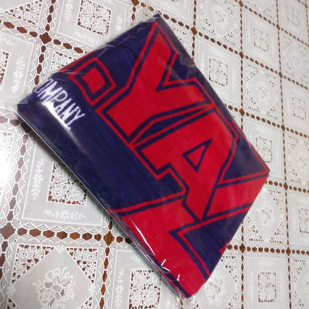 ☆矢沢永吉☆初期COMPANY☆紺地赤ロゴカンパニースペシャルビーチタオル