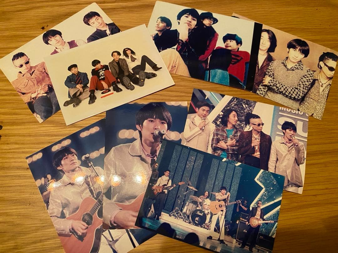 スピッツ　切り抜き　フライヤー　写真　レア　非売品　初期