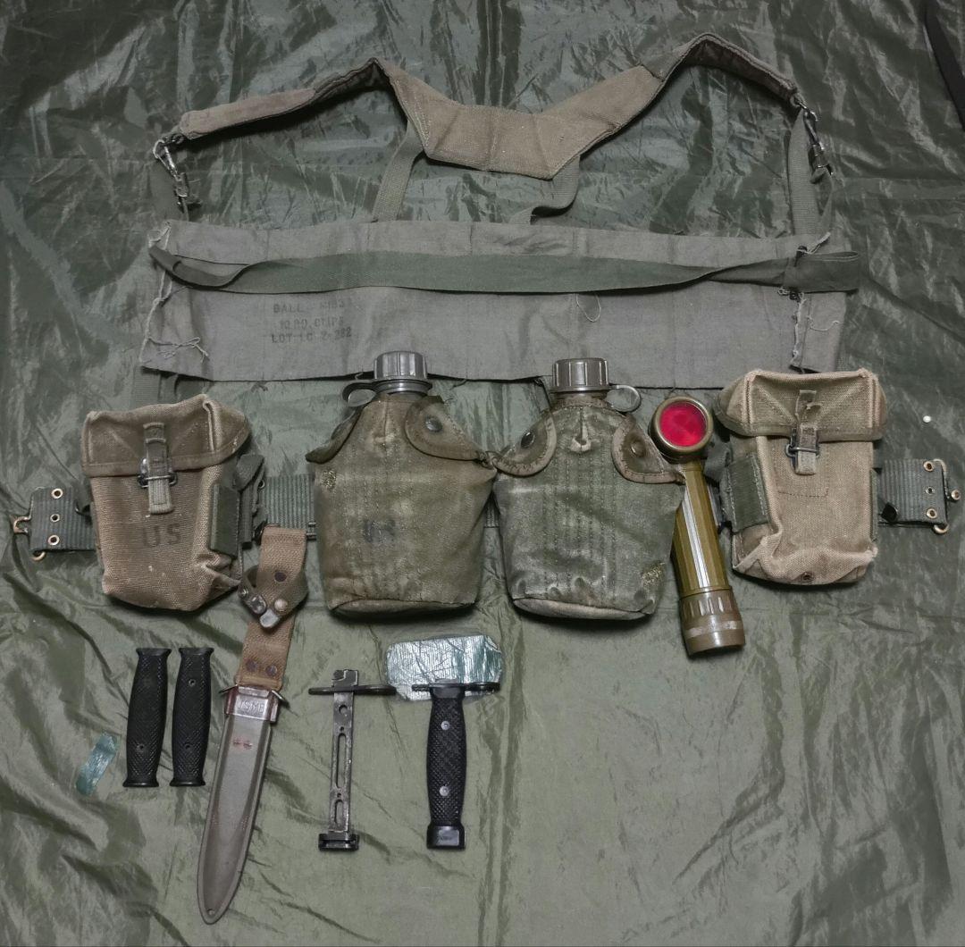 ベトナム戦争　M1956 装備まとめて コットン装備